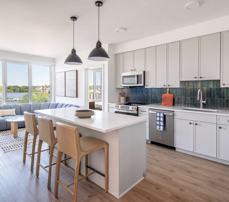 Relax and unwind in well-lit living areas